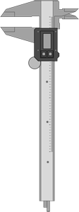 Micrometer line art